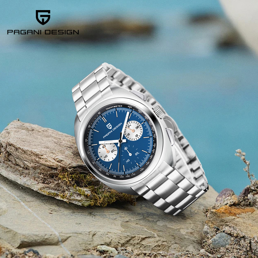 Jewelry Style Watches - パガーニデザイン 2026 新型パンダダイヤル メンズ腕時計 高級サファイアガラスクォーツ腕時計 メンズ用
