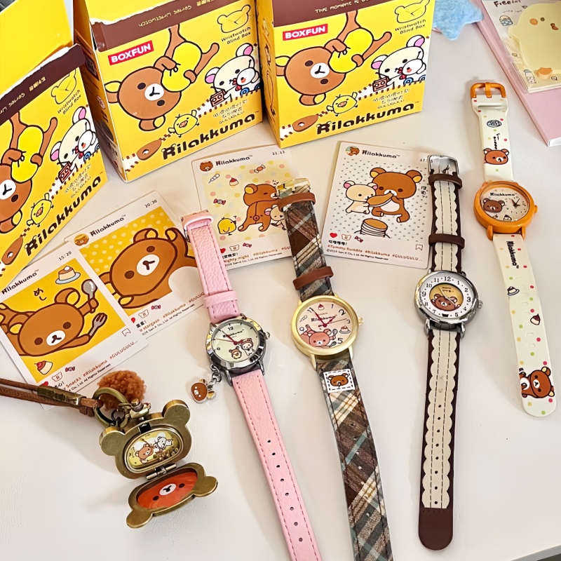 Moments Watches & Jewelry Burlington Reviews - 新品正規品 リラックマ ブラインドボックスウォッチ グルグルモーメントシリーズ かわいいアニメ漫画腕時計 誕生日プレゼント