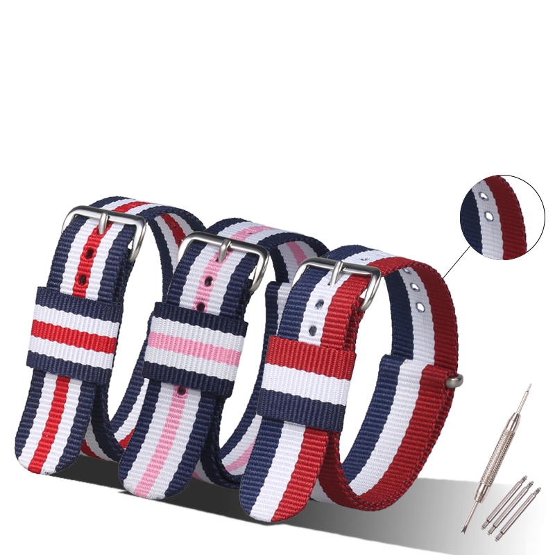時計ストラップ DW ナイロンストラップ 12 ミリメートル - Daniel Wellington Watches & Jewelry Online Store のレビューと価格