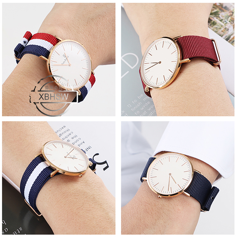 時計ストラップ DW ナイロンストラップ 12 ミリメートル - Daniel Wellington Watches & Jewelry Online Store のレビューと価格
