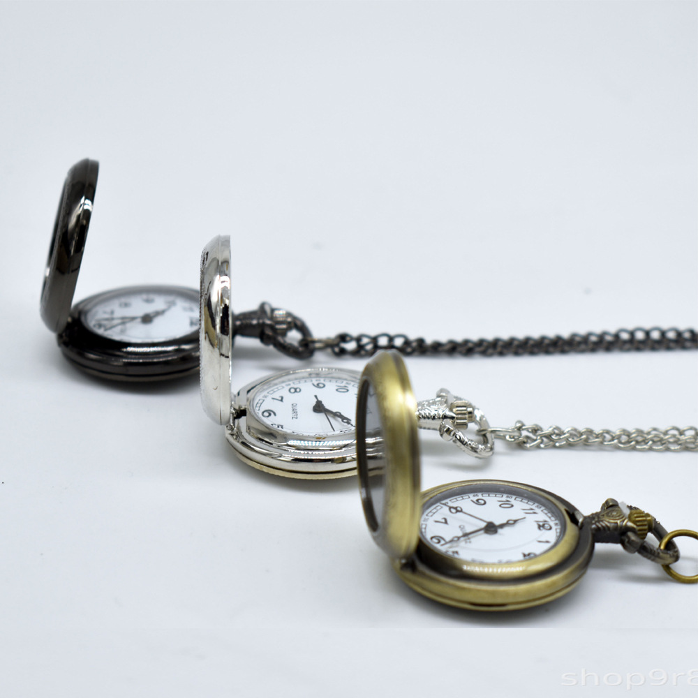 カスタムヴィンテージメタル懐中時計ペンダントネックレス クラ - Jewellery Watch のレビューと価格