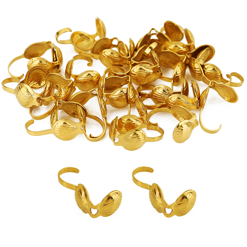 20個入り 色褪せないPVDステンレス鋼ネックレスコネクター - Charm Bracelet Beads のレビューと価格
