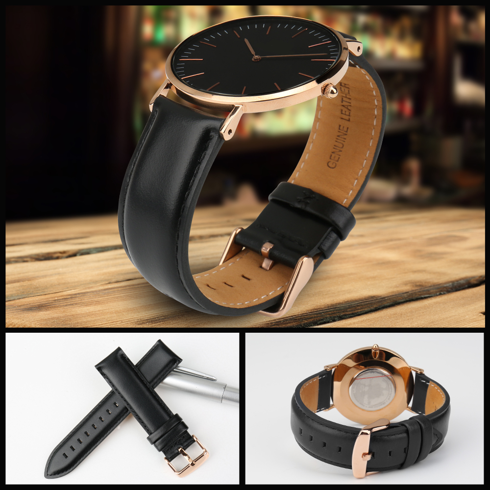 本物の品質の本革時計バンド 13 ミリメートル 14 ミリメ - Daniel Wellington Watches & Jewelry Online Store のレビューと価格