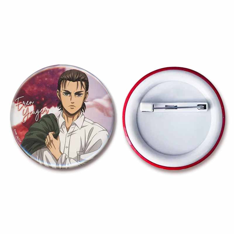チタンへの丸いラペルピン,漫画のバッジ,創造的なアクセサリー - Levi Jewelry & Watches Inc のレビューと価格