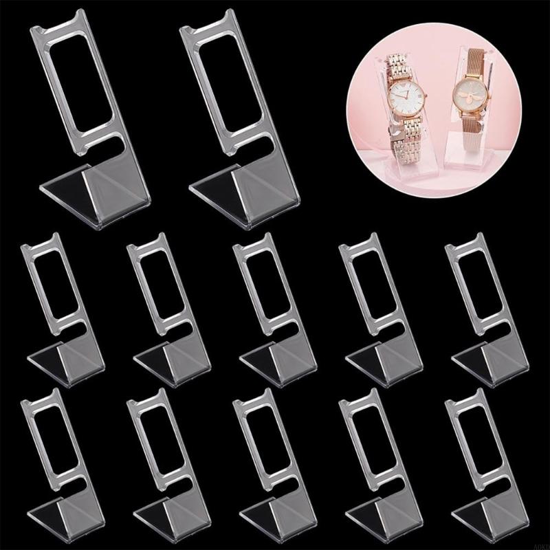 シンプルなクリアアクリルウォッチディスプレイラック多目的ジュ - Are Watches Jewelry Or Accessories のレビューと価格