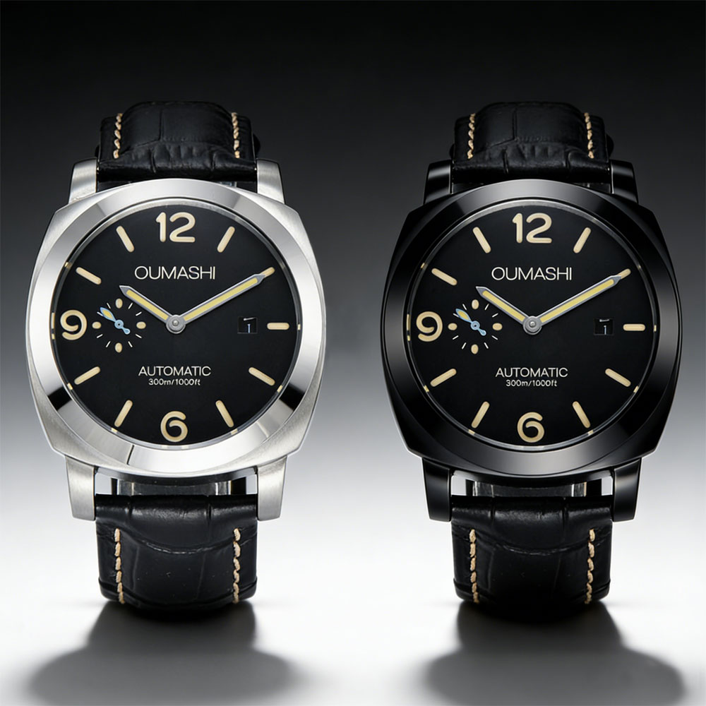 44mm メンズ腕時計 シーガル ST2555 ムーブメント - Jewellery Watch のレビューと価格
