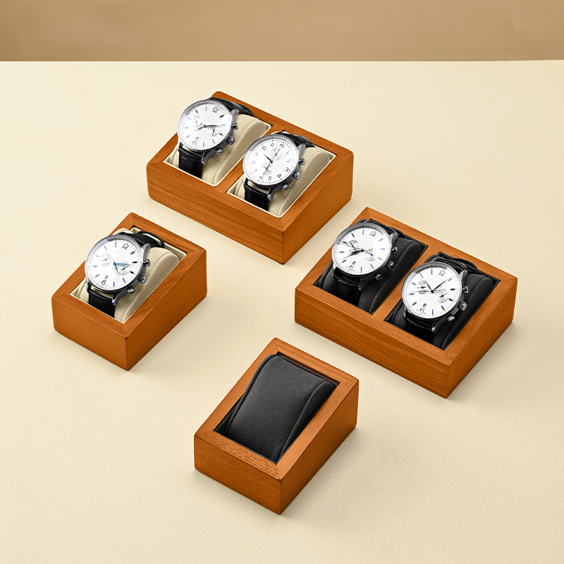MISHITU 無垢材時計収納ボックス男性腕時計オーガナイザ - Jewelry Style Watches のレビューと価格