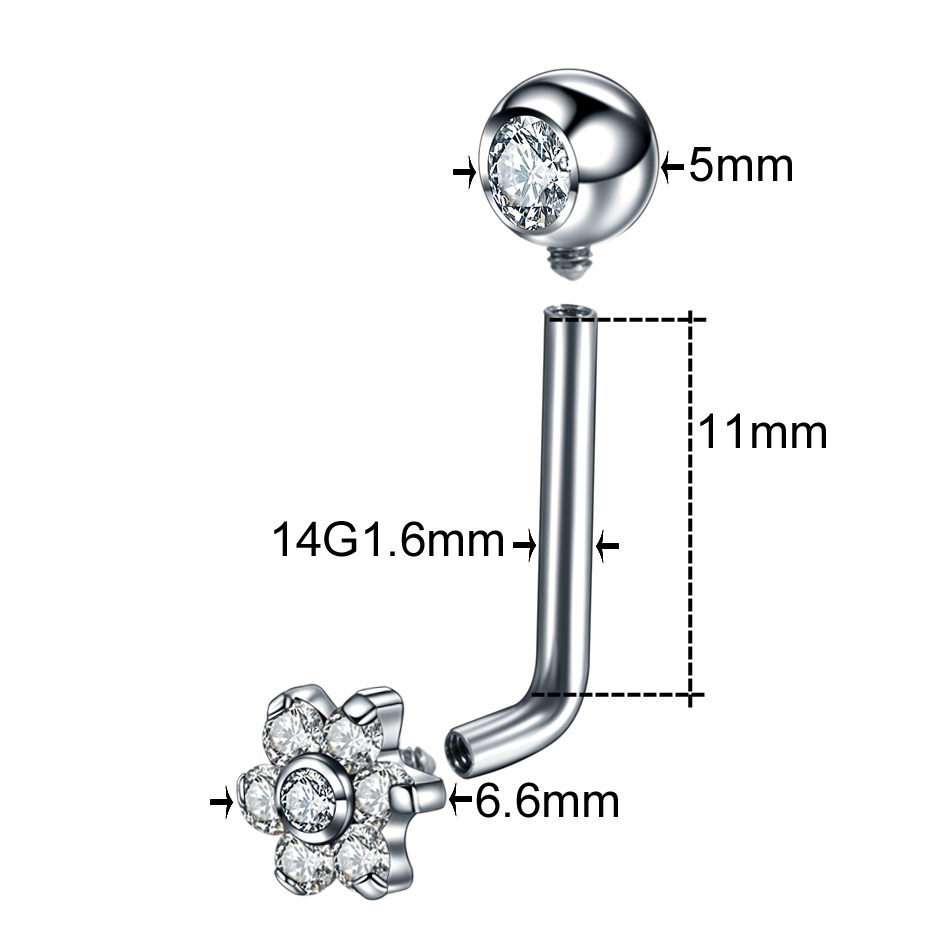 1PC G23 チタンオパールクリスタルクリスティーナ垂直フ - Christina Jewelry & Watches Marguerite Ørestik Forgyldt Sølv のレビューと価格