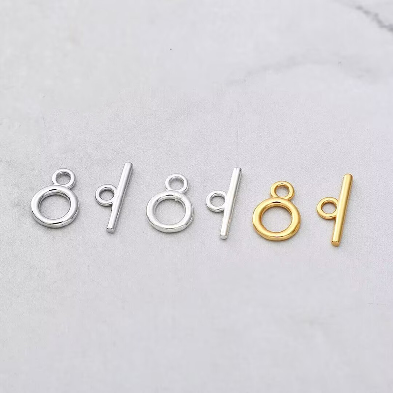 1セット ソリッド925スターリングシルバー OTクラスプ  - Pearl Necklace のレビューと価格