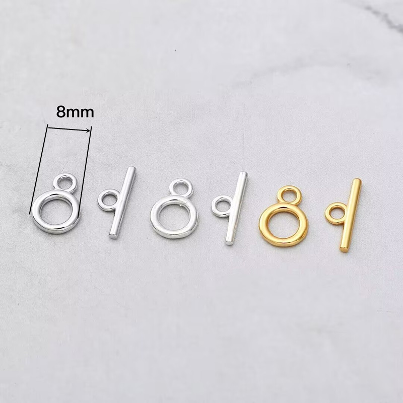 1セット ソリッド925スターリングシルバー OTクラスプ  - Pearl Necklace のレビューと価格