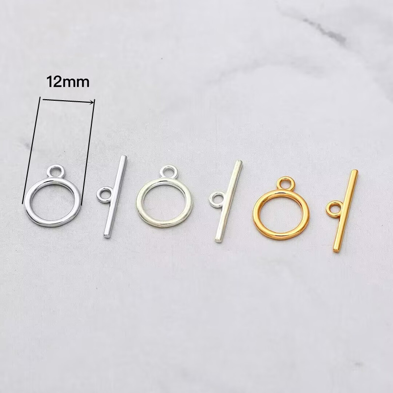 1セット ソリッド925スターリングシルバー OTクラスプ  - Pearl Necklace のレビューと価格