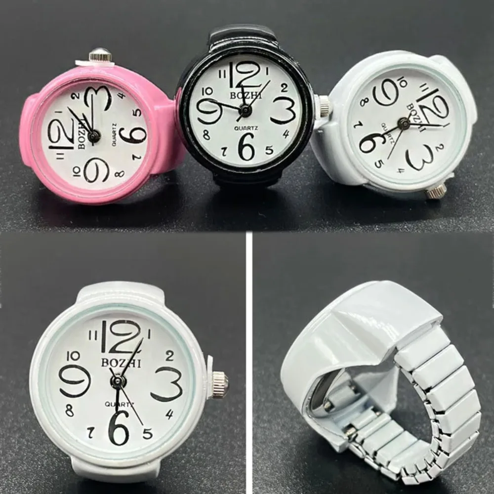 ヴィンテージクォーツ時計フィンガーリング女性男性パンクカラフ - Vintage Jewelry Watches Women のレビューと価格