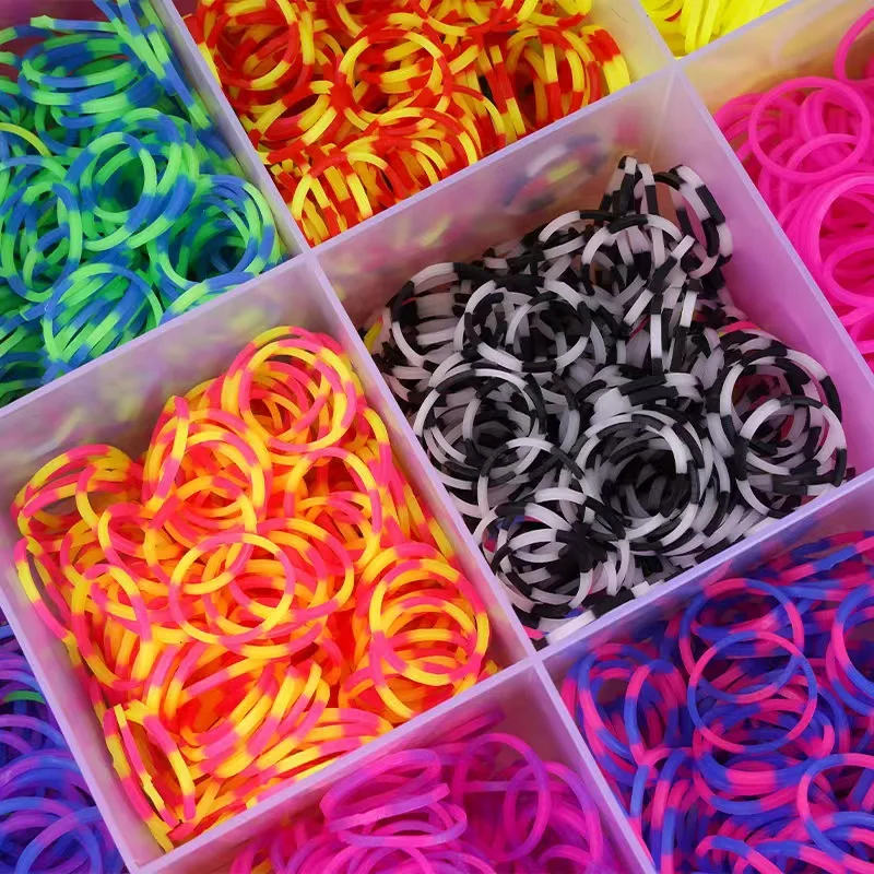 4800個のルームバンドキット、ゴムバンドブレスレット作成キ - Charm Bracelet Beads のレビューと価格