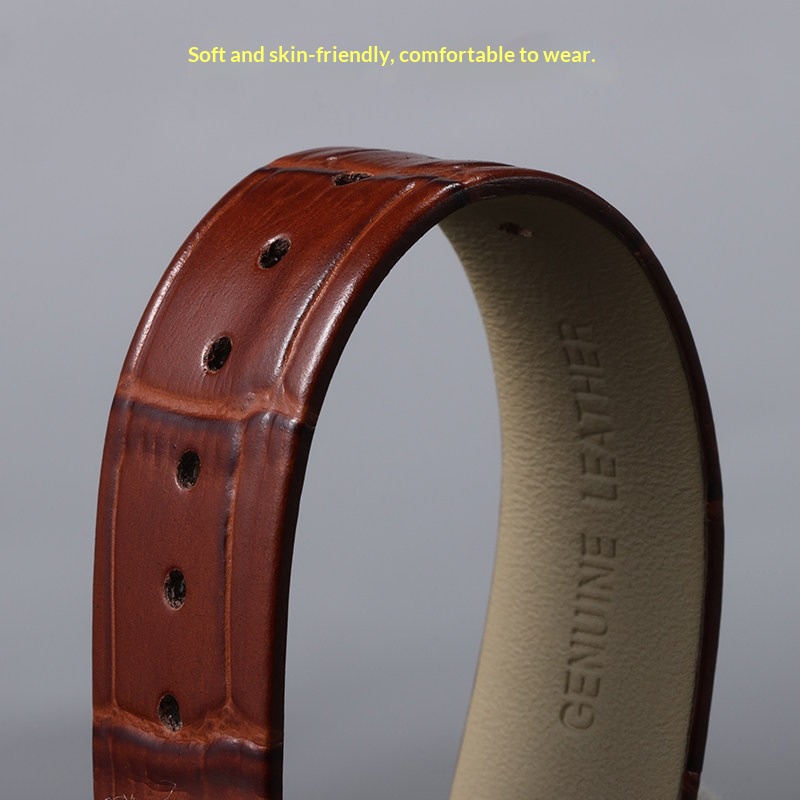12-22mm 超薄型クロコダイルグレイン牛革時計ストラップ - Daniel Wellington Watches & Jewelry Online Store のレビューと価格