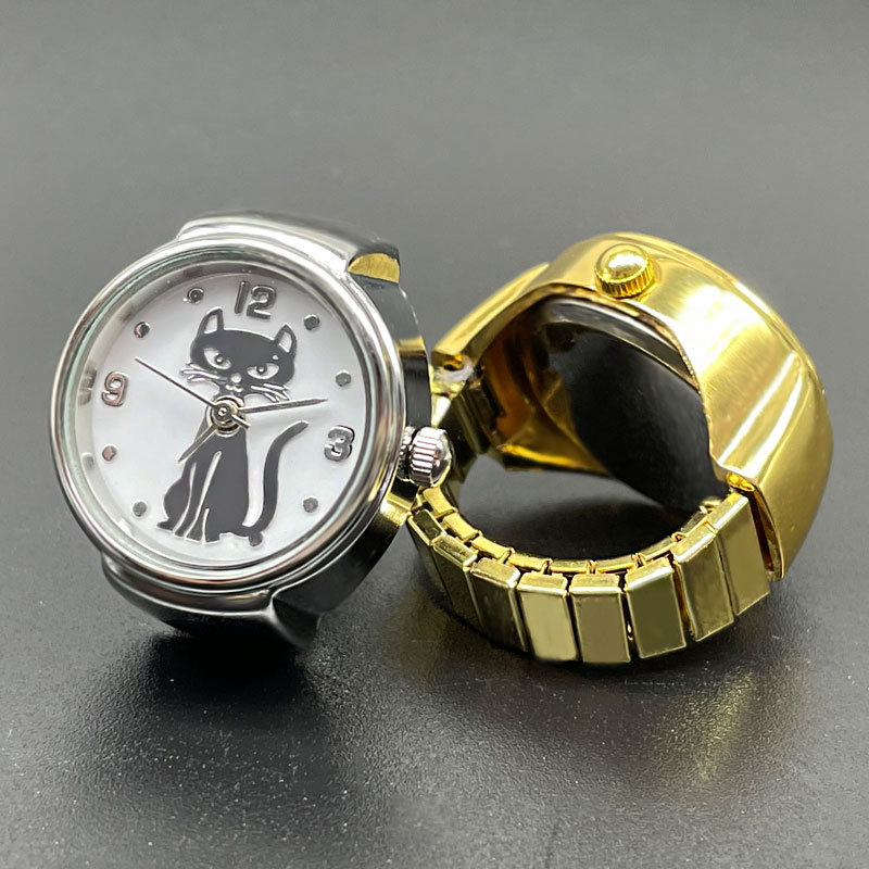 Wlp-男性と女性のためのパンクファッションキャットダイヤル - Vintage Jewelry Watches Women のレビューと価格