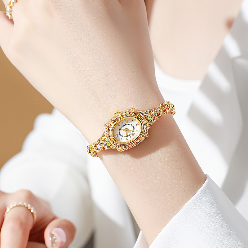 レトロバレル型女性用腕時計 ニッチヴィンテージランプブレスレ - Vintage Jewelry Watches Women のレビューと価格