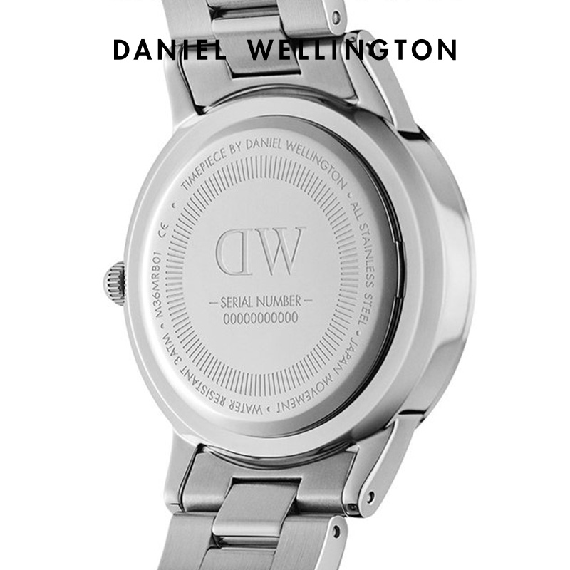 ダニエル ウェリントン アイコニック リンク 36mm シル - Daniel Wellington Watches & Jewelry Online Store のレビューと価格