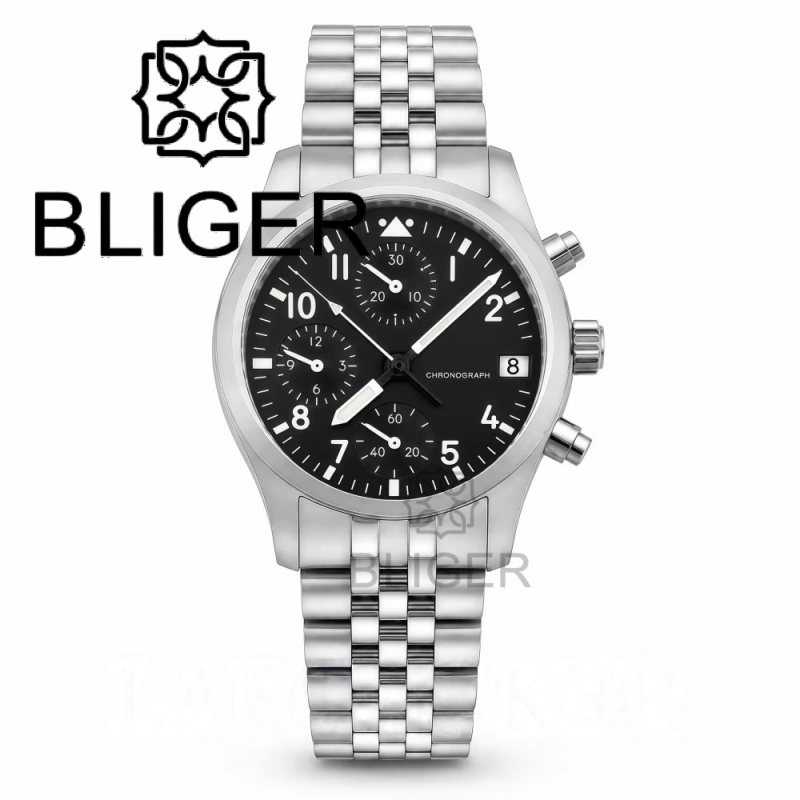 BLIGER フルブラック ブラッシュド 38 ミリメートル - Jewellery Watch のレビューと価格