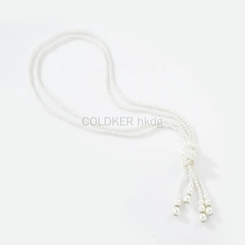 1920年代風パールネックレス フェイクパール ギャツビーア - Pearl Necklace のレビューと価格