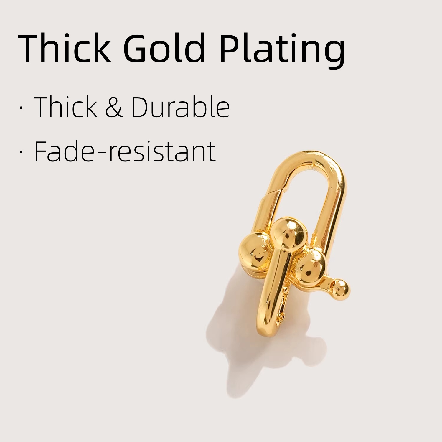 18K金メッキプレス留め金具、DIYパールブレスレット＆ネッ - Pearl Necklace のレビューと価格