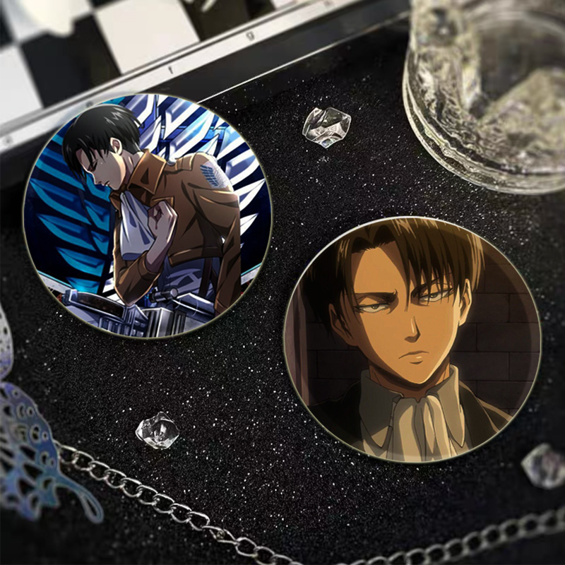 58 ミリメートルリーヴァイ・アッカーマンアニメキャラクター - Levi Jewelry & Watches Inc のレビューと価格