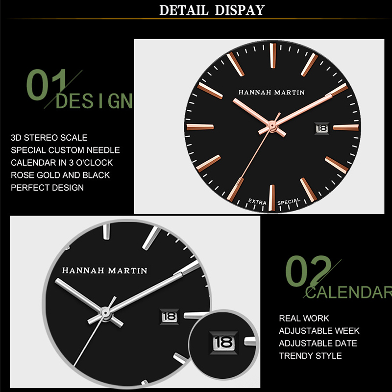 男性用ステンレススチール腕時計,ビジネススタイル,カレンダー - Jewelry Style Watches のレビューと価格
