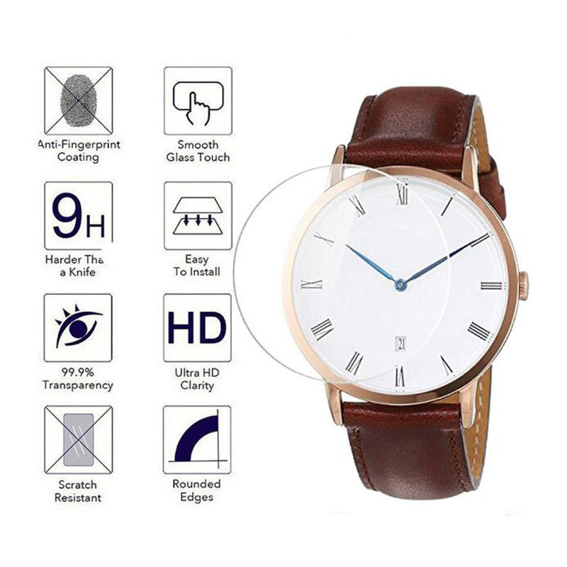 ダニエルウェリントンdw時計用強化ガラス保護フィルム,直径3 - Daniel Wellington Watches & Jewelry Online Store のレビューと価格