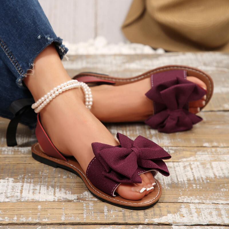 エレガントなパールチェーンアンクルストラップサンダル レディ - Anklet Foot Chain のレビューと価格